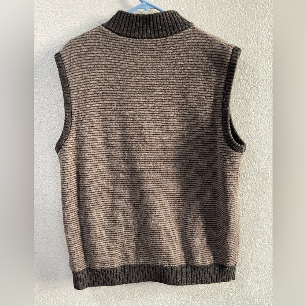 Pendleton Shetland collection sweater vest men’s large - Picture 3 of 11